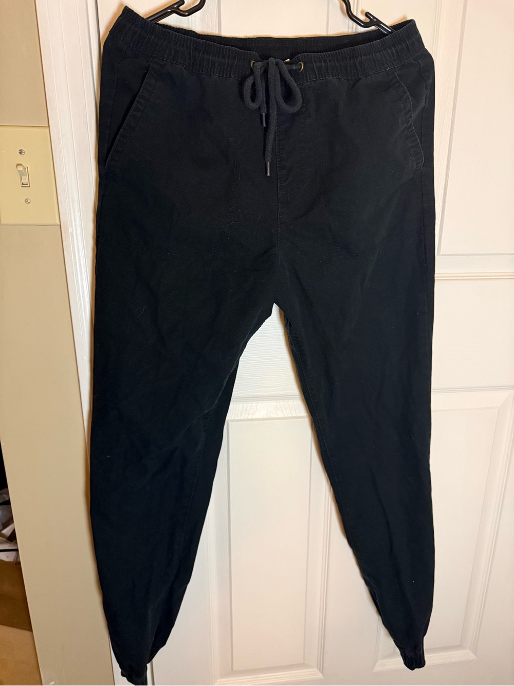 Mossimo Supply Co. Black Drawstring Joggers